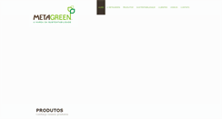 Desktop Screenshot of metagreen.com.br